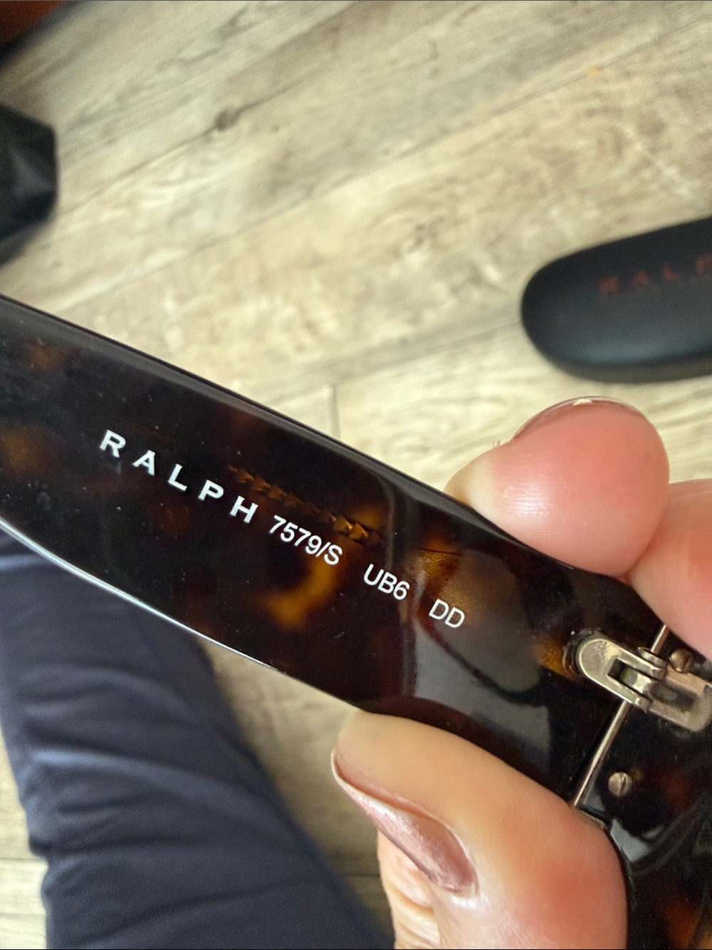 Ralph Lauren Tortoiseshell Sunglasses with Brown Lenses - Picture 2 of 5